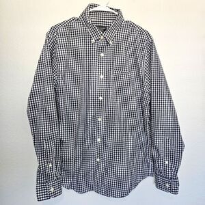 Abercrombie & Fitch | Gingham Long-Sleeve Plaid Button-Up Shirt, Mens XL